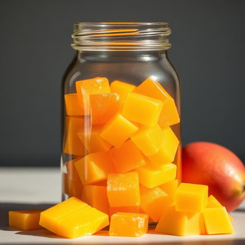 Manisan kolang kaling rasa Mangga